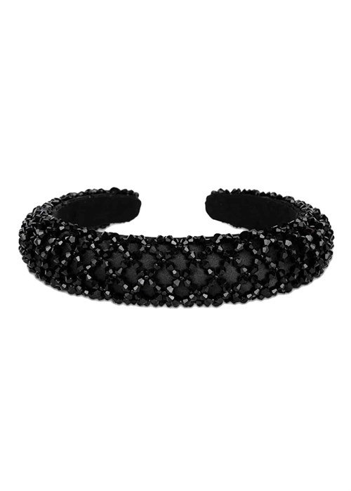 Club headband Black Sui Ava