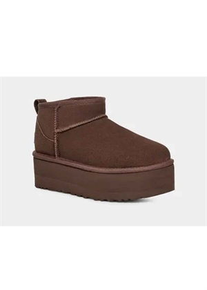 W Classic Ultra mini Platform Burnt Cedar UGG