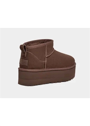 W Classic Ultra mini Platform Burnt Cedar UGG